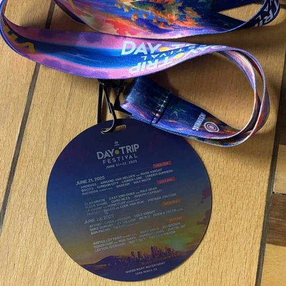 2025 Daytrip VIP Lanyard - Picture 2 of 2